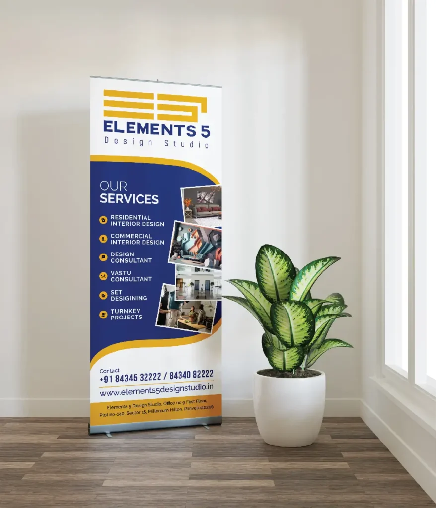 2X5 Roll up Standee | Mettle Print