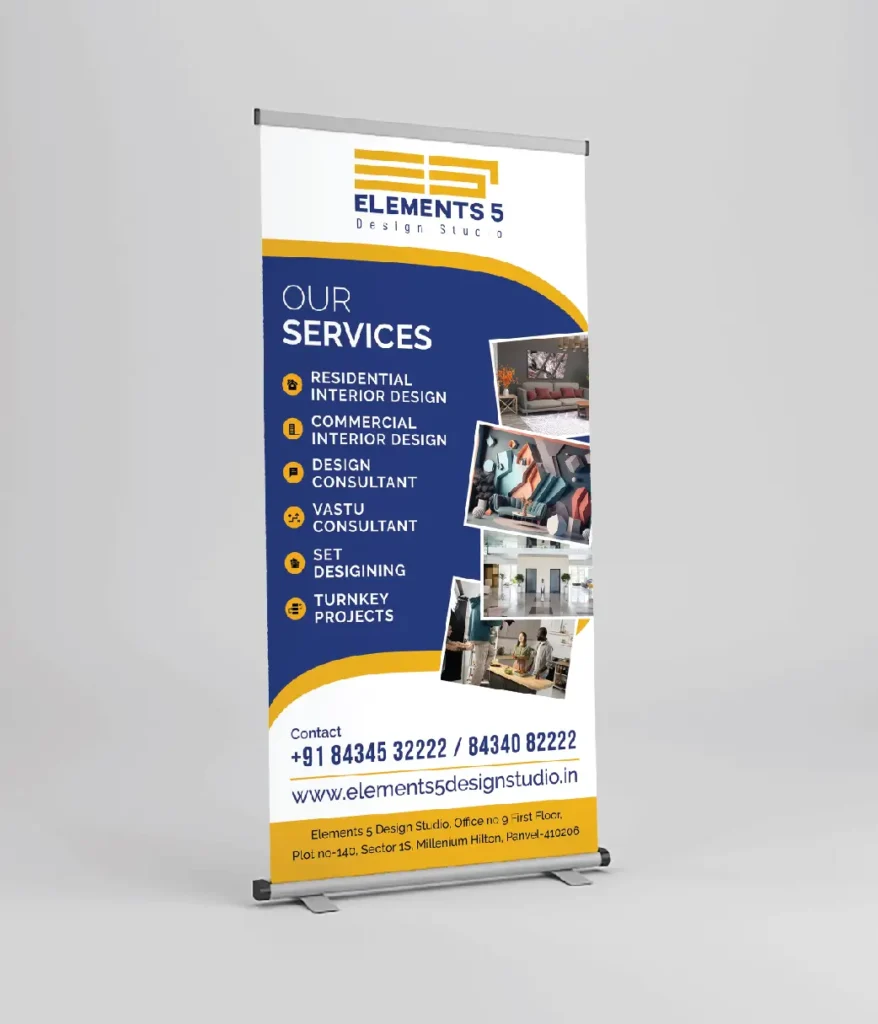 3X6 Roll up Standee | Mettle Print
